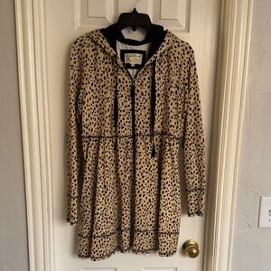 Evy's Tree The Sophie Leopard Print Hoodie